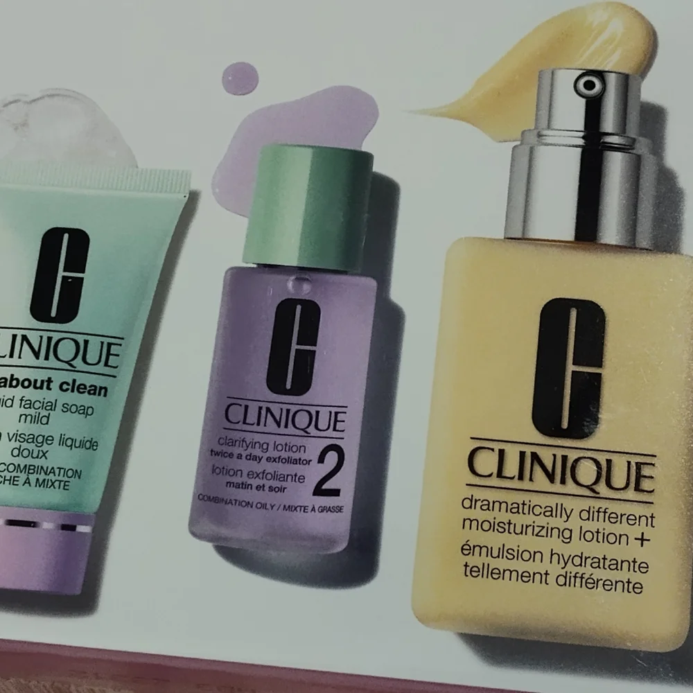 NEW!! CLINIQUE Skincare 3-Step Set - Picture 2 of 7